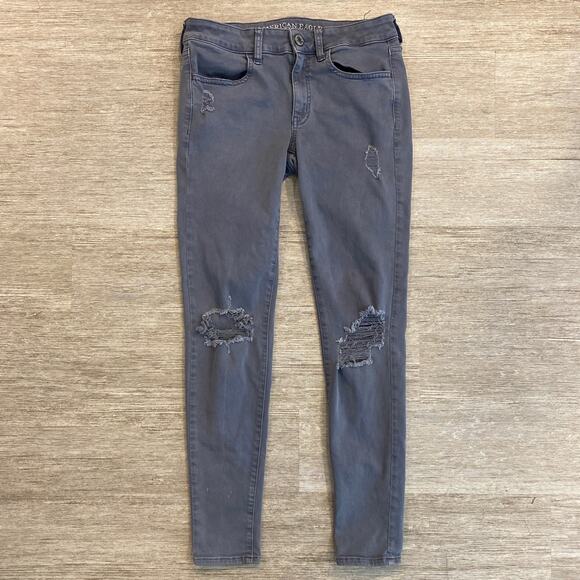 Women’s American eagle Twill Super Stretch Jegging size 6x28.5 - Picture 1 of 6